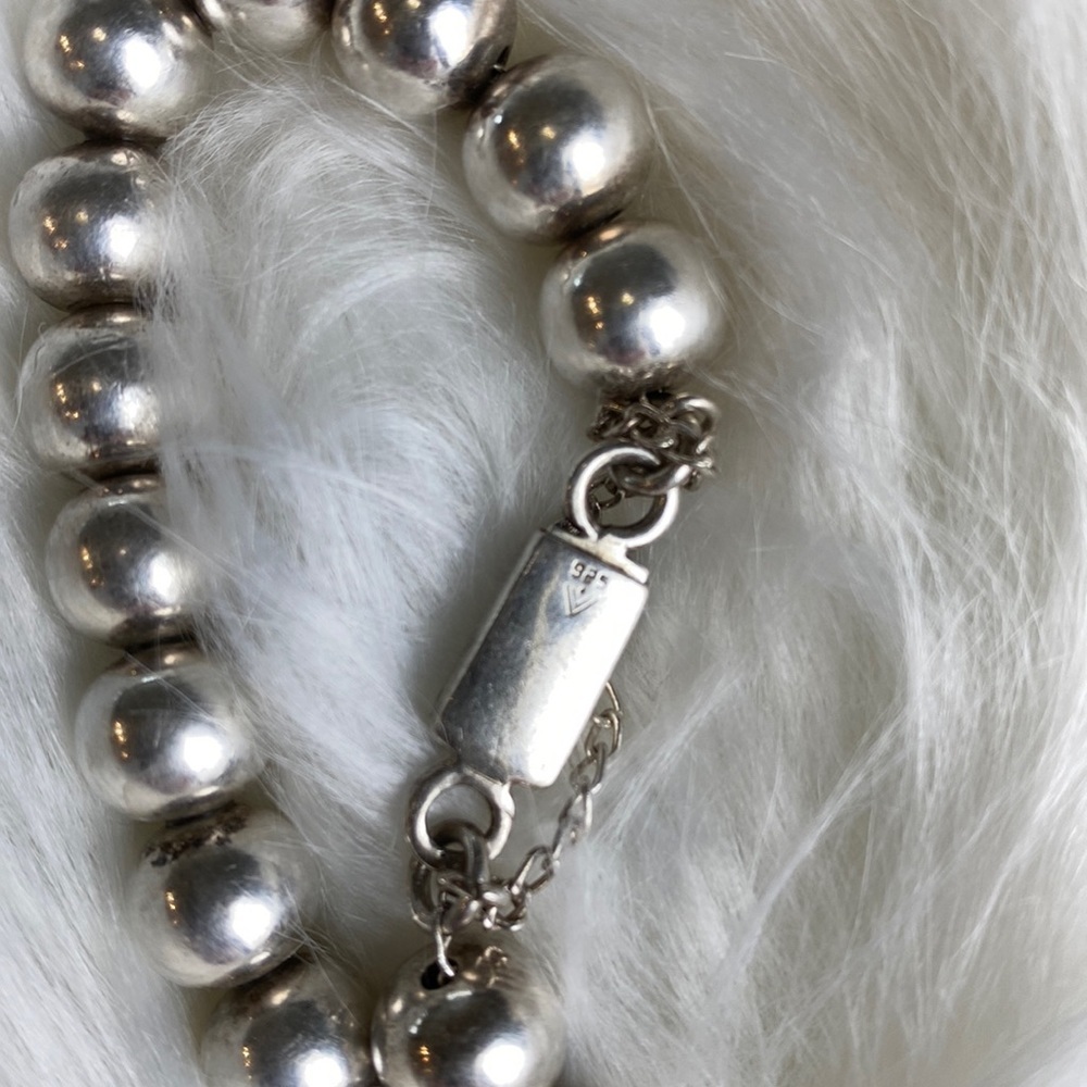 EUC Silpada Designs Sterling Silver Bead/Ball Bracelet Y2K - Picture 3 of 9